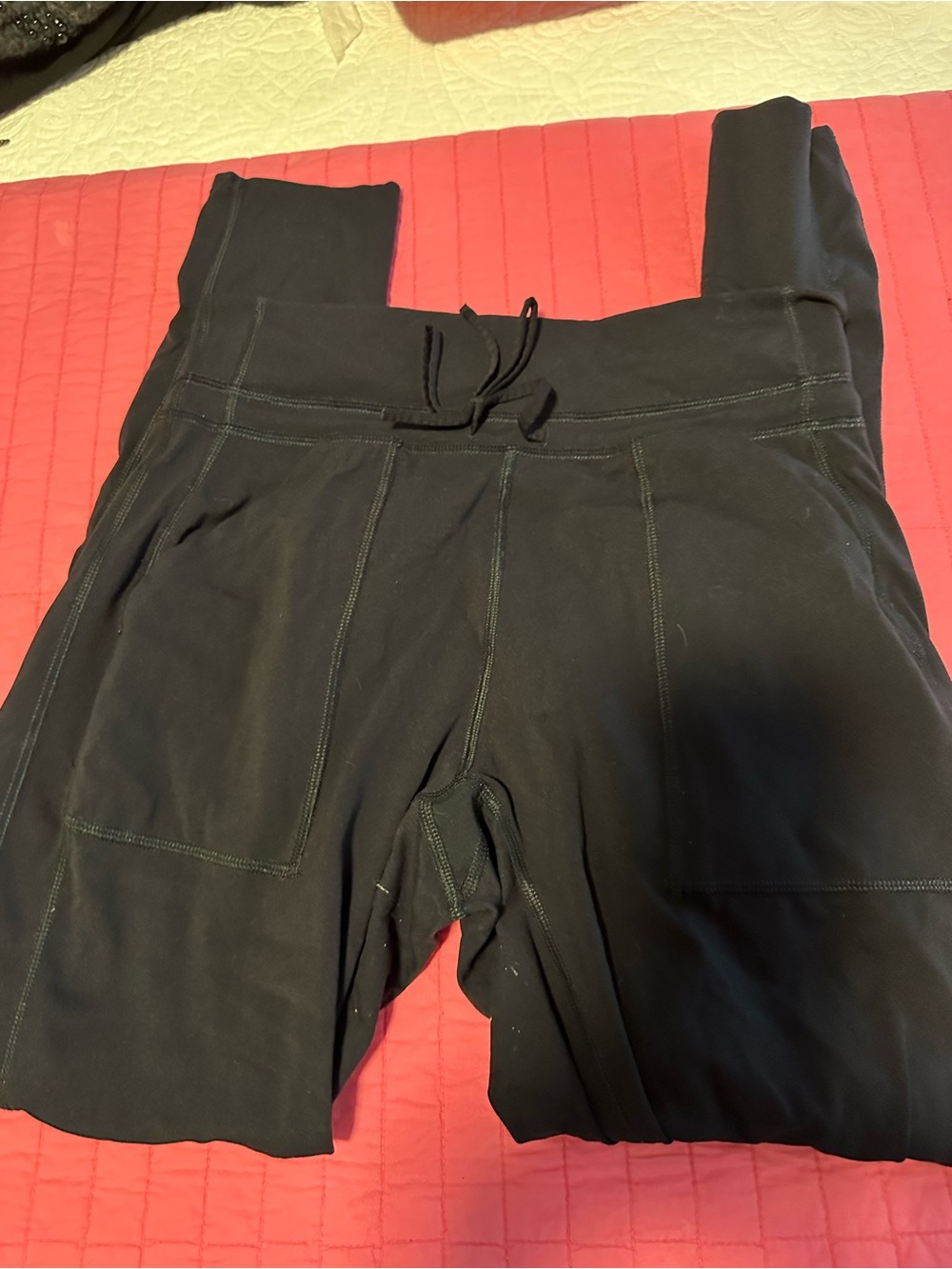 FP Movement by Free People Black Pull‑On Track Joggers